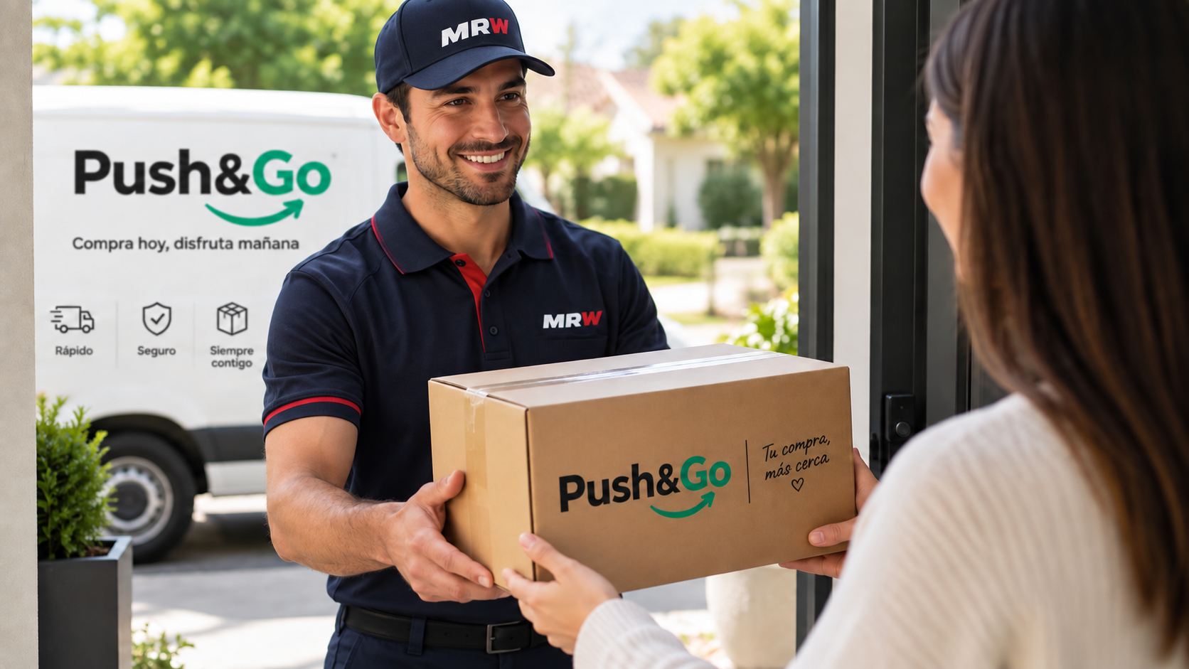 Entrega de un pedido Push&Go